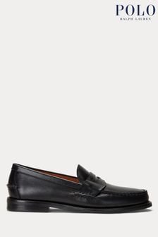 Polo Ralph Lauren Leather Alston Pony Loafers (Q72790) | $302