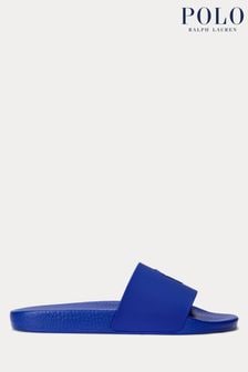 Синий - Polo Ralph Lauren Signature Pony Sliders (Q72818) | €93