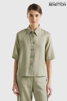 Benetton Linen Shirt (Q72824) | HK$514