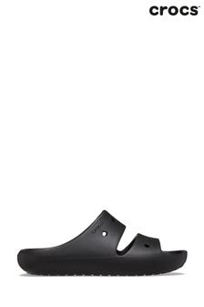 Negru - Sandale cu două barete pentru copii Crocs Classic (Q72870) | 149 LEI