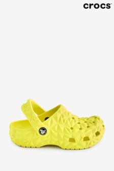 黃色 - Crocs Geometric Kids Clogs (Q72888) | NT$1,870