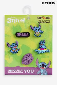 Crocs Stitch Tropical Jibbitz 5 Pack (Q72892) | 84 QAR