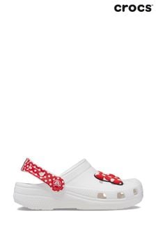 Crocs Minnie Mouse Toddler White Clogs (Q72902) | OMR26