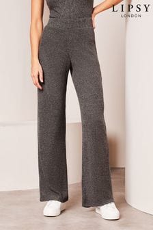 Pantalones abrigados de pernera ancha de Lipsy (Q73003) | 42 €