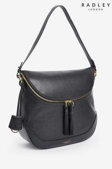 Radley London Milligan Street Medium Zip-Around Shoulder Black Bag (Q73040) | AED1,436