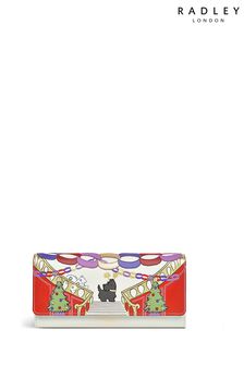 Radley London Picture - Party Pals White Large Flapover Matinee Purse (Q73045) | $144