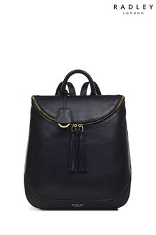 Czarny plecak Radley London Milligan Street średniej wielkości z zapięciem na zamek (Q73057) | 1,635 zł