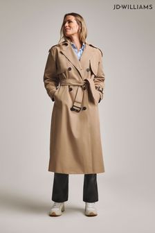 Anthology By JD Williams Brown Elevated Trench Coat (Q73182) | 267 zł
