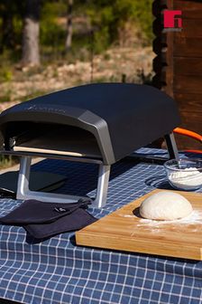 Bergner Black 12 Inch Portable Gas Pizza Oven with Pizza Peel & Bag (Q73928) | €341