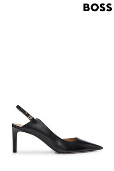 Boss Slingback Pumps In Nappa Leather (Q74253) | ‏1,405 ‏₪