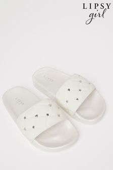 أبيض - حذاء مفتوح سهل اللبس لحمام السباحة من Lipsy (Q74292) | 85 ر.س - 112 ر.س