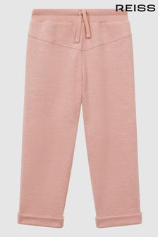 Reiss Apricot Valencia Senior Cotton Blend Drawstring Joggers (Q74788) | €58