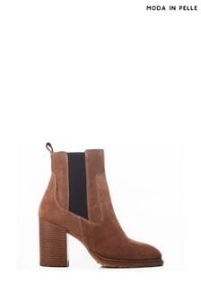 Moda in Pelle Kayari Block Heel Ankle Boots (Q75238) | kr1,934