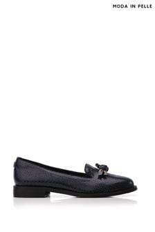 Moda in Pelle Elaina Chunky Knot Trim Clean Loafers (Q75410) | €30