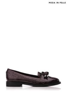 Moda in Pelle Elaina Chunky Knot Trim Clean Loafers (Q75412) | €30