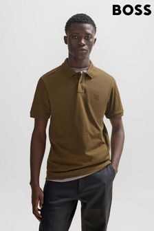 BOSS Green Passenger Box Logo Polo Shirt (Q75491) | $135