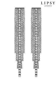 Lipsy Jewellery Black Diamante Cupchain Earrings (Q75638) | 15 €