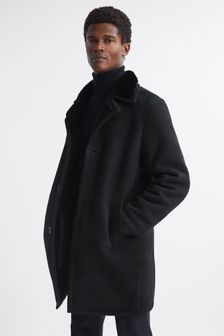 Oscar Jacobson Suede Lined Coat (Q75811) | ‏10,053 ‏₪