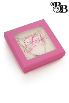 Bibi Bijoux Silver Tone 'Radiance' Bracelet and Earrings Set (Q76222) | HK$308