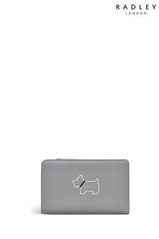 Sivá peňaženka so psom Radley London Heritage Outline Medium Bifold (Q76642) | €100