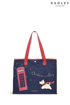 Radley Velika torba z božičnim motivom in odprtim zgornjim delom  London Is Calling (Q76676) | €40