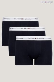 Blau-weiß - Tommy Hilfiger Signature Essential Unterhosen aus Baumwolle im 3er-Pack, Blau (Q76782) | 61 €