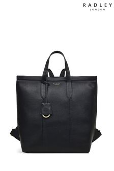 Radley London Large Furze Lane Zip-Top Black Backpack (Q76798) | kr3,102
