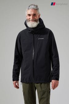 Berghaus Mens Arnaby Hooded Waterproof Black Jacket (Q76913) | SGD 290