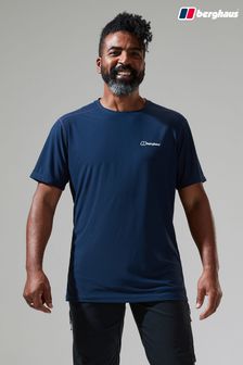Niebieski - Berghaus 24/7 Short Sleeve Tech T-shirt (Q76925) | 190 zł