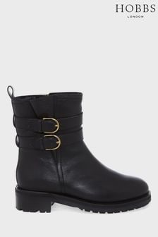 Hobbs Matilda Black Ankle Boots (Q77108) | ₪ 900