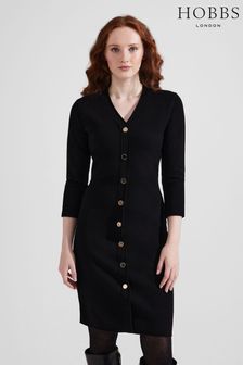 Hobbs Marlee Knitted Black Dress (Q77145) | 213 €