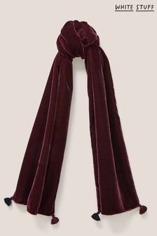 White Stuff Brown Plain Velvet Scarf (Q77262) | 54 €