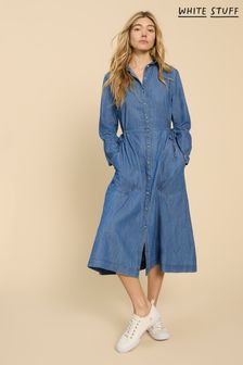 White Stuff Jade Denim Shirt Dress (Q77271) | 504 ر.س