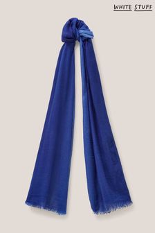 Синий свободный шарф White Stuff Penny (Q77322) | €17