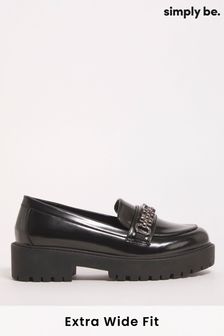 Simply Be Hardware Trim Loafers (Q77794) | €21