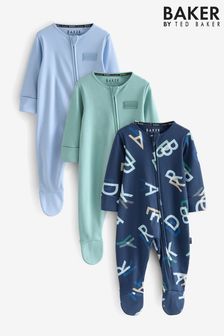 Baker by Ted Baker Sleepsuit 3 Pack (Q77938) | AED227 - AED245