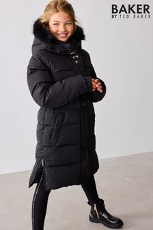 Ted baker girls fur coat hotsell