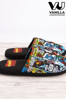 黑色Marvel® - 香草地下拖鞋 (Q78516) | NT$930