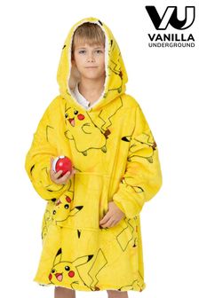 黃色Pokemon - Vanilla Underground通體印花毛毯式連帽衫 (Q78587) | HK$370