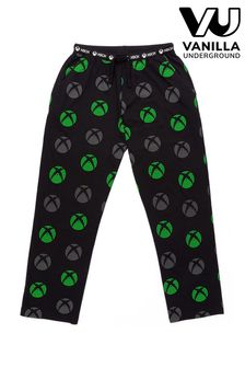Vanilla Underground Xbox Mens Black Lounge Pants