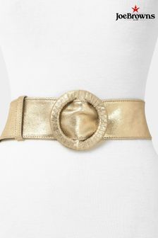 Joe Browns Gold My Saviour Soft Leather Belt (Q78729) | $77