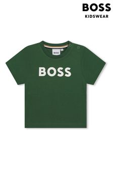 BOSS Green Short Sleeved Logo T-Shirt (Q78853) | 66 € - 83 €