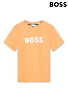 橘色 - Boss短袖標誌T恤 (Q78872) | NT$2,010 - NT$2,520