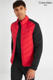Calvin Klein Golf Red Frontera Hybrid Jacket (Q79046) | SGD 194