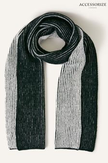 Accessorize Black Paris Knit Scarf (Q79385) | €16