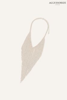 Accessorize bela izjava cupchain ogrlica (Q79407) | €16