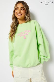 Skinnydip Green Disney Evil Queen Bad Apple Sweatshirt (Q79485) | kr640
