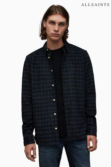 AllSaints Black Volans Shirt (Q79488) | 759 SAR