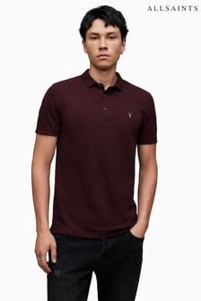 AllSaints Red Reform Polo Shirt (Q79499) | €93