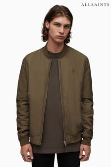 AllSaints Brown Withrow Bomber Jacket (Q79508) | ₪ 950